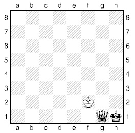 Линейный мат шахматным ферзем