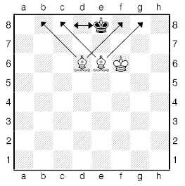 Шахматный мат двумя слонами - Косичка