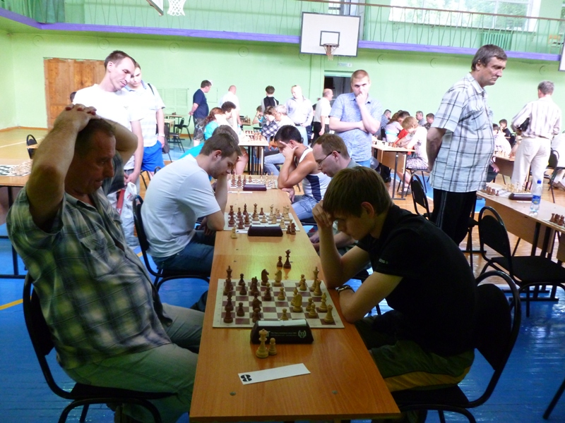 Шахматный турнир в Костроме - Ганичев - Гагарин