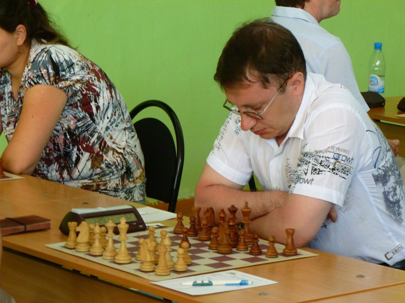 Шахматный турнир в Костроме - Лушников