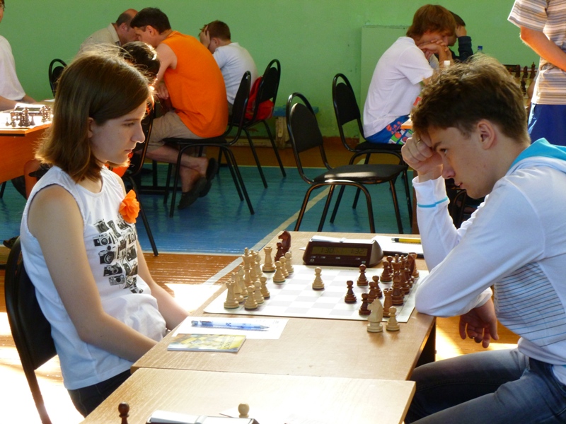 Шахматный турнир в Костроме - Скафарь Даша